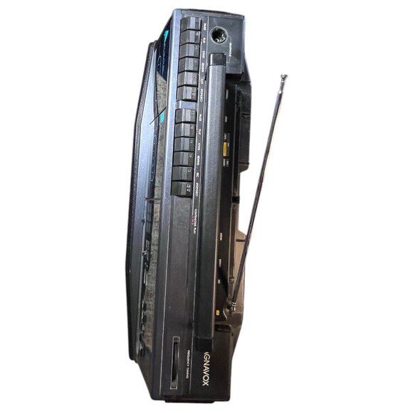 Vtg Magnavox D8300 AM FM Stereo Boombox Radio Dual Cassette Works Sounds Great! - Picture 12 of 16